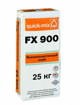 Высокоэластичный клей quick-mix FX 900 - Керамические Технологии - продажа кирпича, керамической черепицы, фиброцементного сайдинга
