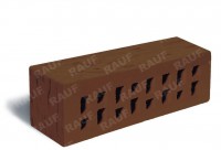 Лицевой клинкерный кирпич RAUF Мюнхен (коричневый) с гладкой поверхностью - Керамические Технологии - продажа кирпича, керамической черепицы, фиброцементного сайдинга