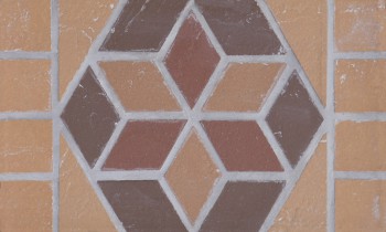 Подступенок мозаичный - Цветок - Керамические Технологии - продажа кирпича, керамической черепицы, фиброцементного сайдинга