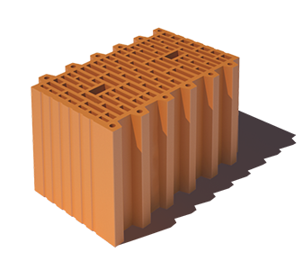 Керамический блок (камень) 300 мм